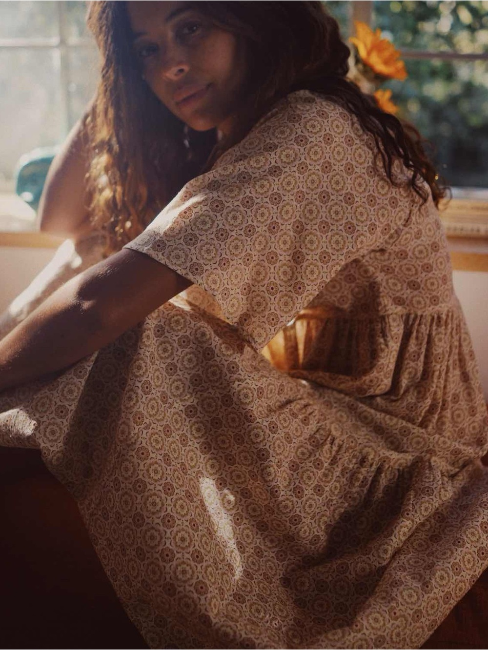 Christy Dawn Theo Dress in Sunchoke